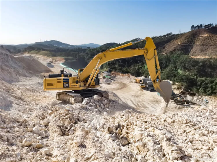 無錫濱湖區礦山開采作業